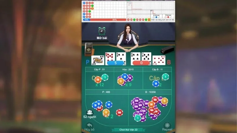 Cách đánh Baccarat không bao giờ thua theo soi cầu